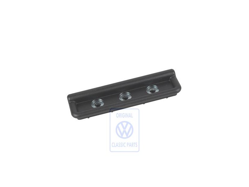 VW Original Liston Soporte Negro Satinado - 3B9861704 B41