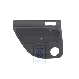 VW Original Revestimiento Puerta (Tela) Negro/Negro - 3B9867211AGJGJ