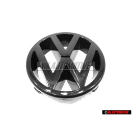 VW Original Frente Simbolo Insignia Emblema Negro - 323853601 041
