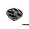 VW Original Frente Simbolo Insignia Emblema Negro - 323853601 041