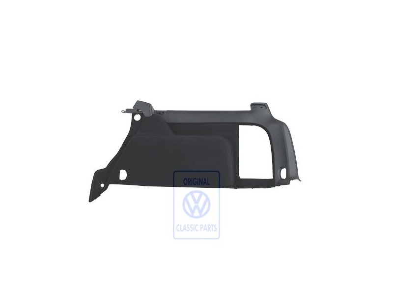 VW Original Revestimiento Del Maletero Negro Satinado - 3B9867430K B41