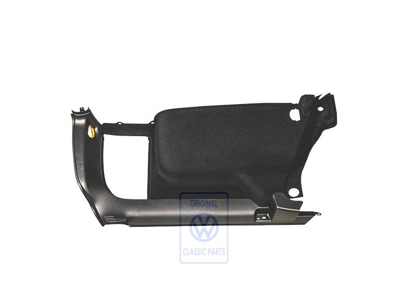 VW Original Revestimiento Del Maletero Negro Satinado - 3B9867430Q B41
