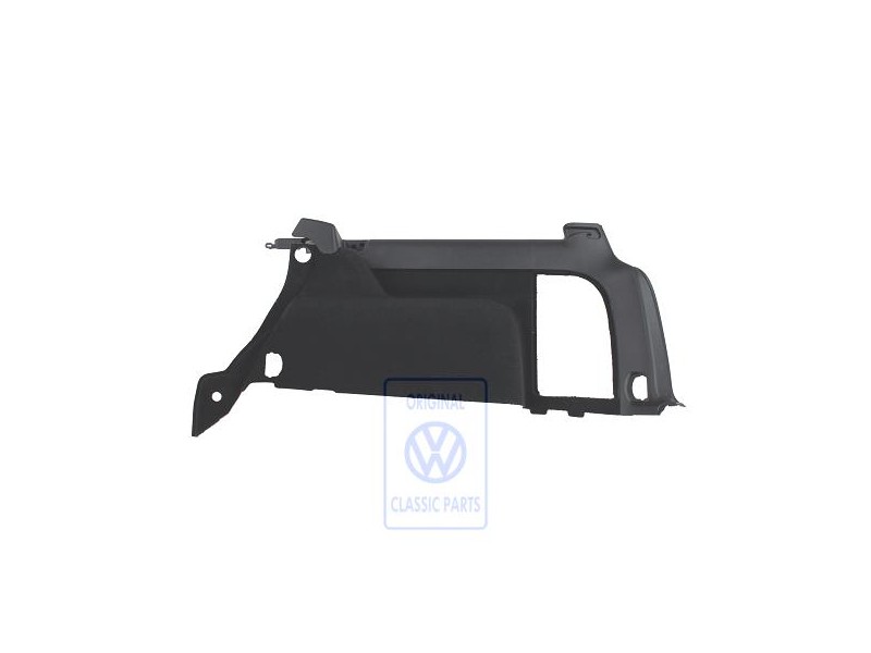 VW Original Revestimiento Del Maletero Negro Satinado - 3B9867430T B41