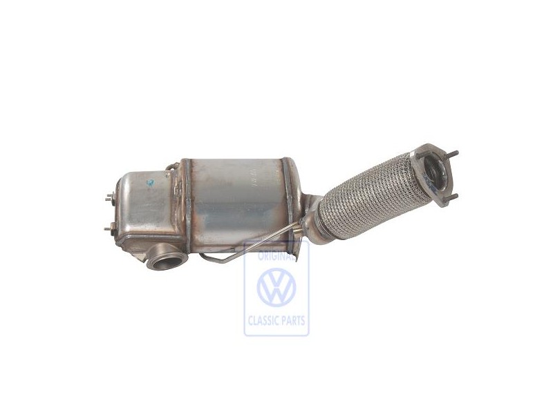 VW Original Tubo De Escape Con Catalizador Y Filtro De Particulas - 3C0253053CX