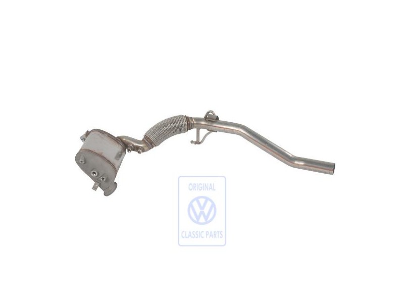 VW Original Tubo De Escape Con Catalizador Y Filtro De Particulas - 3C0254701LX