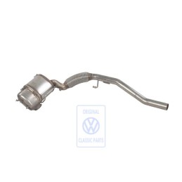 VW Original Tubo De Escape Con Catalizador Y Filtro De Particulas - 3C0254703DX
