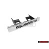 Audi Original QUATTRO Frente Rotulo Insignia Emblema Cromo - 8L0853736 2ZZ
