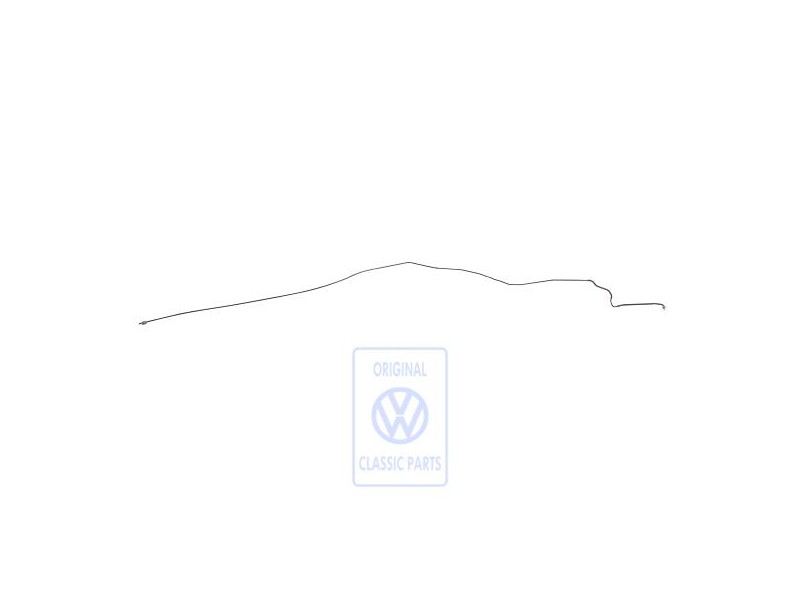 VW Original Tuberia Freno Desde Pieza Union Hasta Latiguillo Freno - 3C0614741J