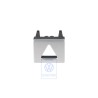 VW Original Embellecedor Aluminio-Cepillado - 3C0857368A 20V
