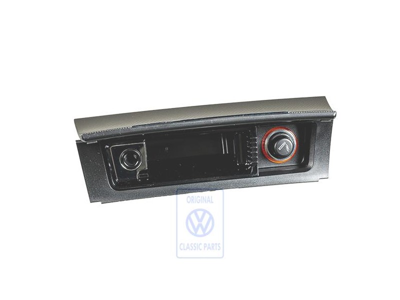VW Original Cenicero Negro-Mate - 3C0857961 44S