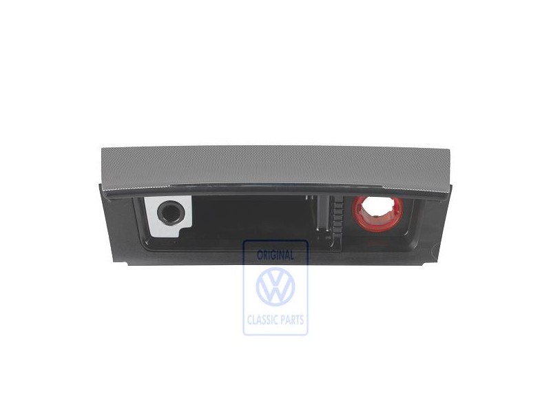 VW Original Cenicero Plata-Metalizado/Negro - 3C0857961 46U