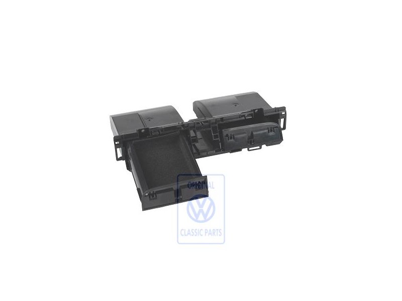 VW Original Portaobjetos Negro - 3C0858407M 33N