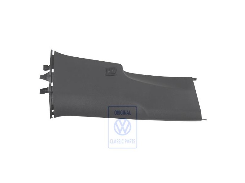 VW Original Guarnecido Pilares B Negro Satinado - 3C0867292E 9B9