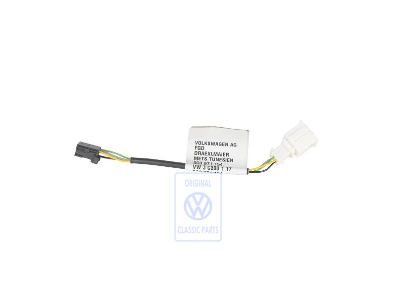 VW Original Juego De Cables Adaptadores Para Hembrilla Aux-In - 3C0971154