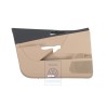 VW Original Panel Puerta (Cuero Sintetico) Negro/Purebeige - 3C1867011EBTCK