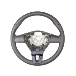 VW Original Volante Direccion (Cuero) Negro Titanio/Cinnamon - 3C8419091ARAVJ