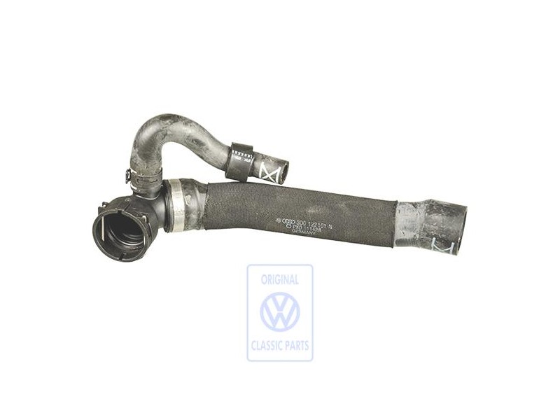 VW Original Tubo Flex. Agua Con Pieza Acoplamiento - 3D0122101N