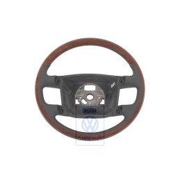 VW Original Volante (Madera/Cuero) Antracita/Nogal - 3D0419091ABMCC