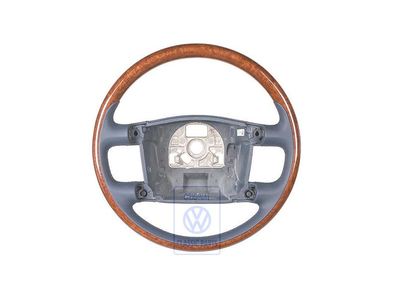 VW Original Volante (Madera/Cuero) Azul Marino/Nogal - 3D0419091ABNKM