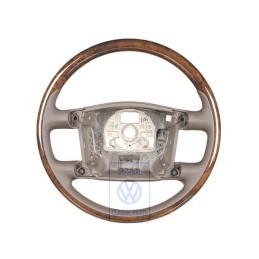 VW Original Volante (Madera/Cuero) Marron Natural/Mirto - 3D0419091ABNKS