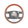 VW Original Volante Madera/Cuero Antracita/Eucalipto - 3D0419091ABQSC