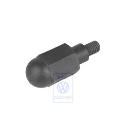 VW Original Tope Elastico Negro Satinado - 443723537 01C