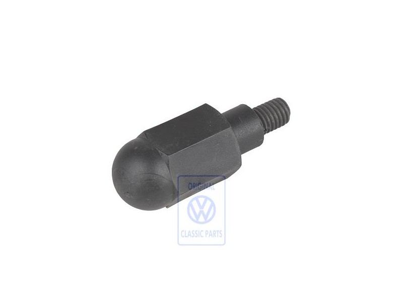 VW Original Tope Elastico Negro Satinado - 443723537 01C