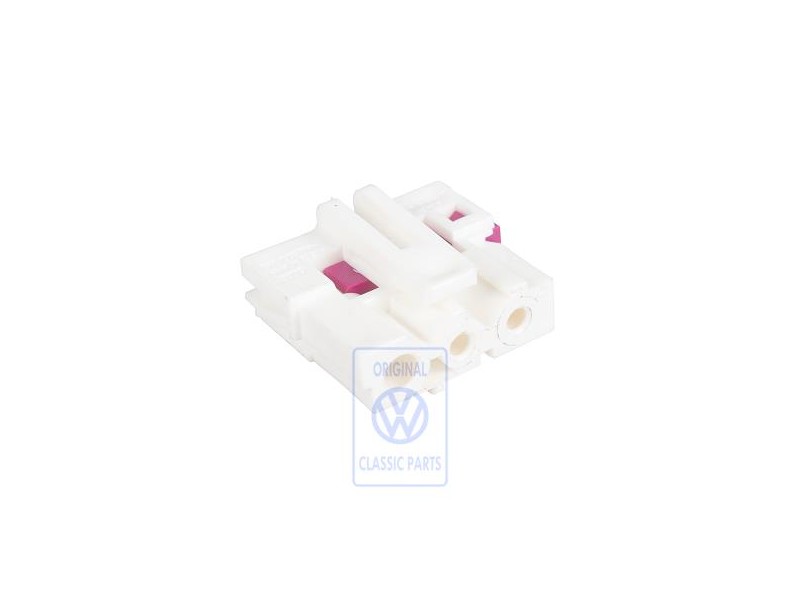 VW Original Caja Casq. Enchufe Redondo - 4A0972242