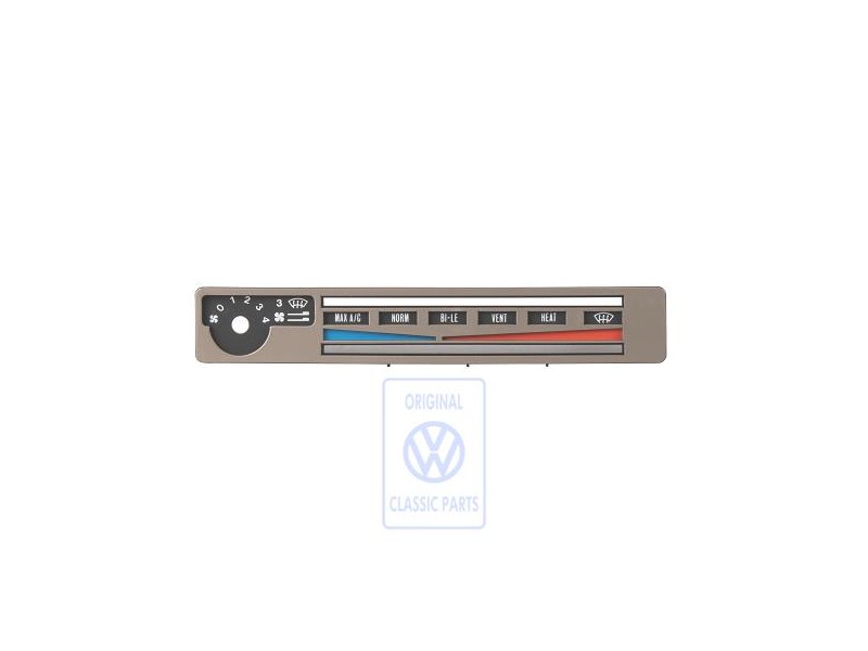 VW Original Embellecedor Aluminio Metalizado - 531919383 95U