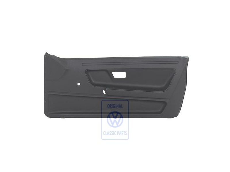 VW Original Panel Puerta (Cuero Sintetico) Negro - 533867014L 07S