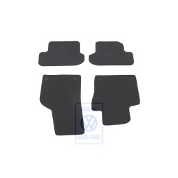 VW Original 1 Juego Alfombrillas Negro Titanio/Negro - 5C1863011C EOM