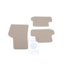 VW Original 1 Juego Alfombrillas Beige Nutria - 5C1863011C ICK