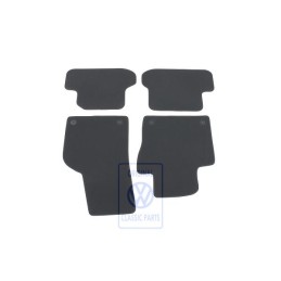 VW Original 1 Juego Alfombrillas Negro Titanio/Artgrey - 5C1863011C ISR