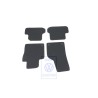 VW Original 1 Juego Alfombrillas Negro/Negro/Curry - 5C1863011C KXX