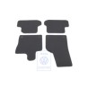 VW Original 1 Juego Alfombrillas Negro Titanio/Artgrey - 5C1863011H BCW
