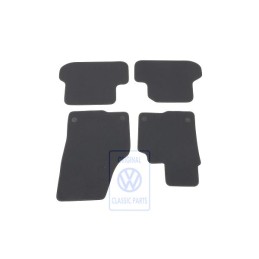 VW Original 1 Juego Alfombrillas Negro/Amarillo - 5C2863011D CNA