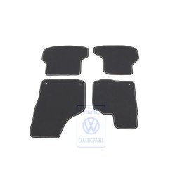 VW Original 1 Juego Alfombrillas Negro Titanio/Pepperbeige - 5K7863011C VIR