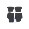VW Original 1 Juego Alfombrillas Negro Titanio/Negro - 5K7863011 EOM