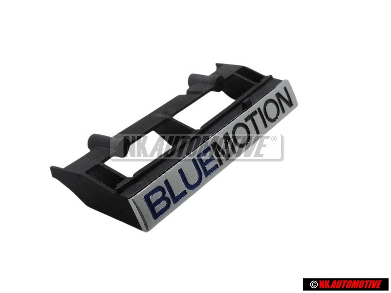 VW Original BLUE MOTION Frente Rotulo Insignia Emblema Cromo - 5M0853948A