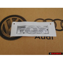 VW Original FOX Trasero Rotulo Insignia Emblema Cromo - 5Z0853687 739
