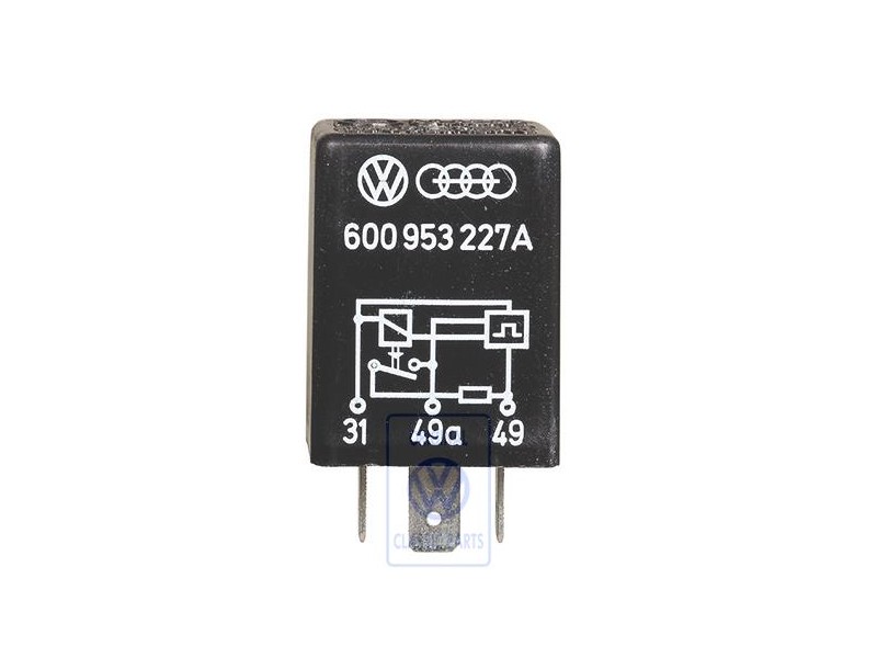 VW Original Rele P.Luces Interm.Y Emergen. 