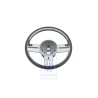 VW Original Volante Deportivo Negro Satinado/Cromo - 6E0419091A JMG