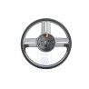 VW Original Volante Deportivo Negro Satinado/Cromo - 6E0419091B JMG