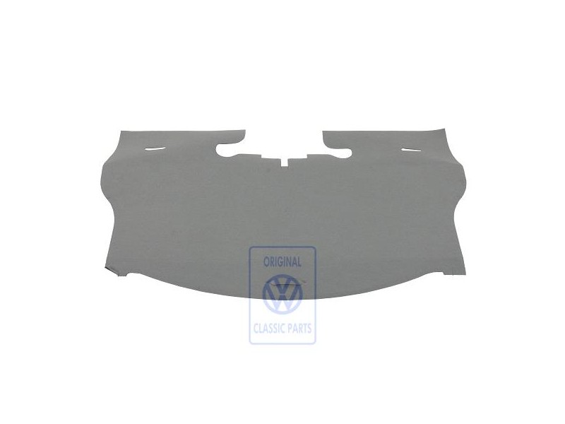 VW Original Moqueta Del Maletero Gris Franela - 6E0863463B 7DP