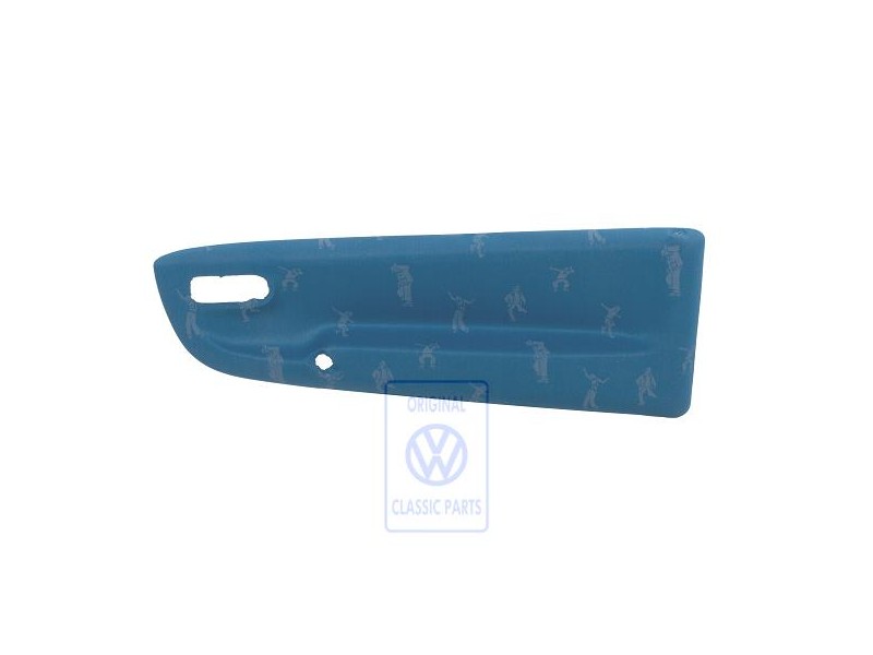 VW Original Revestimiento Puerta Azul - 6H3867012M 3R3