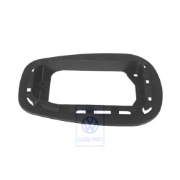 VW Original Marco P. Guardapolvos Negro Satinado - 6K0711120 B41