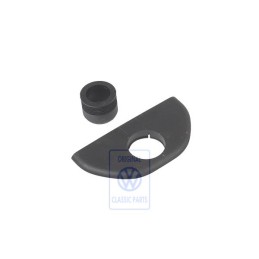 VW Original Tapa Protectora Negro Satinado - 6K0845537 01C