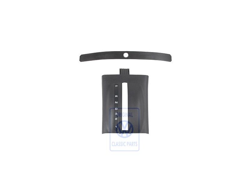 VW Original Recubrimiento P. Accion.Cambio Off-Black - 6K0863209A EQQ