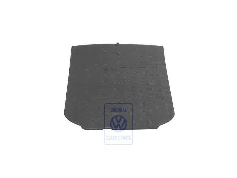 VW Original Moqueta Del Maletero Negro - 6K0863463A 4AY