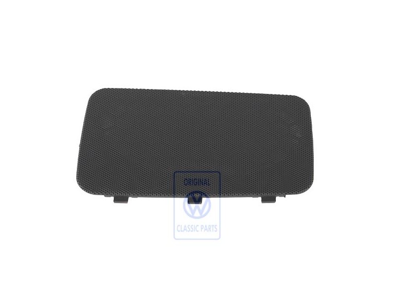 VW Original Recubrimiento Altavoz Negro Satinado - 6K0868153 01C